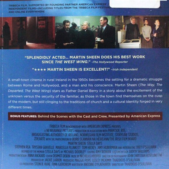 Stella Days DVD in Unopened Package Starring Martin Sheen - A 2011 Film DVD - Picture 7 of 8